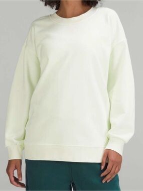 lululemon athletica Women’s Light Green Crewneck Sweater